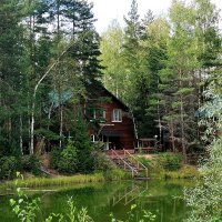 Дом у озера :: Любимова Ольга 
