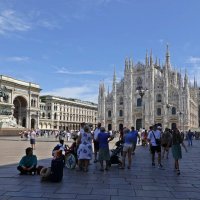 Пьяцца-дель-Дуомо (Милан)...... :: Галина 