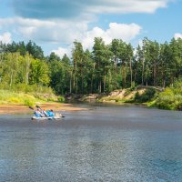 Окский заповедник.Река Пра. :: Юрий Окский заповедник.Река Пра. :: Юрий