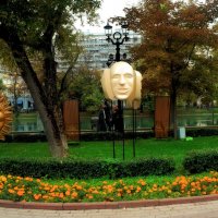 Чистопрудный бульвар - театральный бульвар. :: Татьяна Помогалова Чистопрудный бульвар - театральный бульвар. :: Татьяна Помогалова