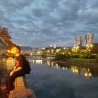 Вечерний Сочи у реки :: Tata Wolf