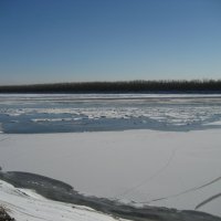 Ледостав на протоке :: Anna Ivanova