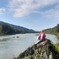 Утро на берегу Катуни . :: Мила Бовкун