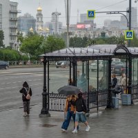 Дождливый день, Екатеринбург :: Сергей Шатохин 