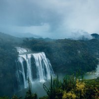 Водопад Хуангошу в Гуйчжоу, Китай :: Дмитрий Водопад Хуангошу в Гуйчжоу, Китай :: Дмитрий