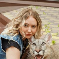 Фотосессия с пумой. :: Михаил Трофимов