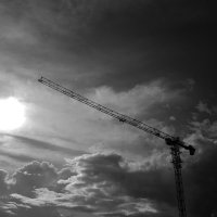 Строительный кран :: Александр Синдерёв