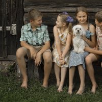 на завалинке :: Юлия Поплевченкова