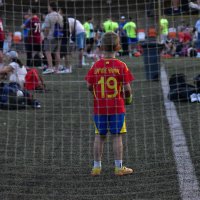 Ребёнок во взрослом мире футбола :: Наталья Вязигина Ребёнок во взрослом мире футбола :: Наталья Вязигина