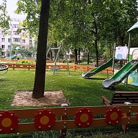 Детская площадка. :: Владимир Драгунский Детская площадка. :: Владимир Драгунский