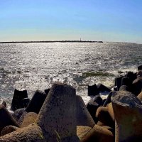 Далёкий маяк :: Сергей Карачин Далёкий маяк :: Сергей Карачин