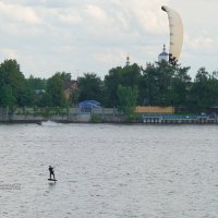 С воздушным змеем :: Сергей Беляев