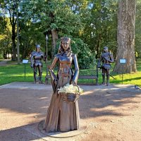 "Рыцари и Дама сердца". :: Лия ☼