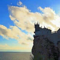 Вечер у Ласточкина гнезда :: Мишель71 Вечер у Ласточкина гнезда :: Мишель71