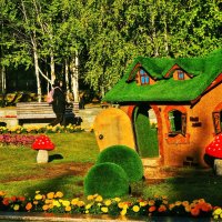 Бабье лето и избушка Бабы-Яги! :: Владимир 