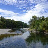 Свежий ветер с реки дохнул, навевая прохладу... :: Галина 