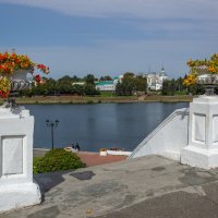 Вазоны на смотровой площадке. :: Михаил "Skipper" Вазоны на смотровой площадке. :: Михаил "Skipper"