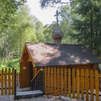 с.Махра. Купель на Святом источнике :: Сергей Цветков