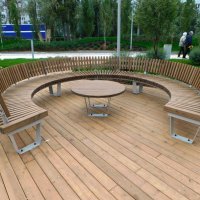 Скамейка радиусная :: Наиля Скамейка радиусная :: Наиля