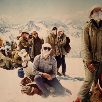 Группа туристов направляется к "Приюту 11" :: Gen Vel