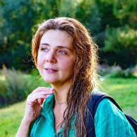 После вечернего купания... :: Anatoly Lunov