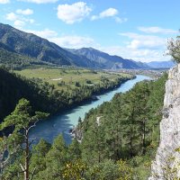 Над Катунью :: Валерий Медведев