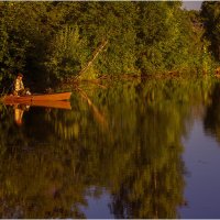 Утро на деревенском пруду :: Валентин Котляров