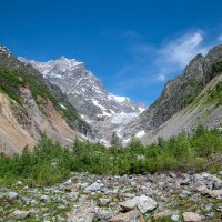 Ледник Чалаади, Сванетия , Грузия. :: Дина Евсеева