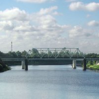 Ж/д мост через реку Сясь :: Александр Ильчевский 