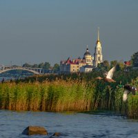 Рыбинск вечер.... :: Геннадий Батурин