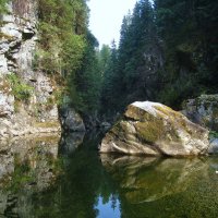 На реке Капилано, в Канаде. :: unix (Илья Утропов)