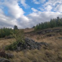 В горах.Сентябрь :: Андрей Хлопонин