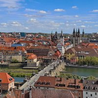 Вюрцбург. Вид на город :: Андрей K. Вюрцбург. Вид на город :: Андрей K.