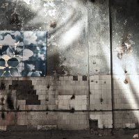 выставка Сибирская Готика на ьывшей фабрике Лимонной кислоты :: Дарья Сай-Скай 