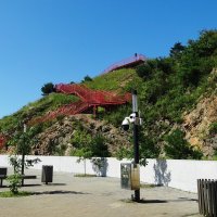 Сопка Бурачка. Подъём на смотровую площадку :: Лидия Бусурина