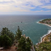Вид с горы Кошка (Симеиз) :: Светлана Тихонина