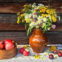 Деревенский натюрморт! :: Нина Андронова Деревенский натюрморт! :: Нина Андронова