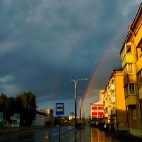 Двойная радуга :: Галина Бобкина