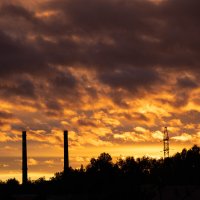 Облака на закате :: Александр Россихин