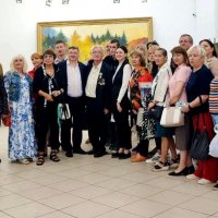 на виставці Володимира Краснова Вернісаж :: Степан Карачко на виставці Володимира Краснова Вернісаж :: Степан Карачко