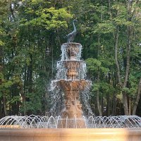 Фонтан "Чаша с журавлем" :: Дмитрий И_