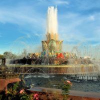 "Каменный цветок" - расцвёл на территории ВДНХ. :: Татьяна Помогалова