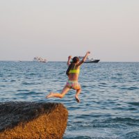 Прыжок :: lyudmila Курлова