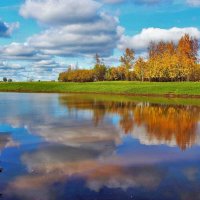 Бабье лето на обской протоке Девкина! :: Владимир 