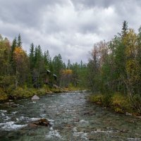 Пейзаж с банькой.......... :: Юрий Цыплятников Пейзаж с банькой.......... :: Юрий Цыплятников