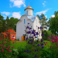 Церковь Рождества Пресвятой Богородицы в Перынском скиту. :: Николай Кондаков