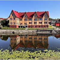 Домики Гвардейска. :: Валерия Комова Домики Гвардейска. :: Валерия Комова