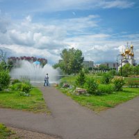 Осенний парк. :: юрий Амосов