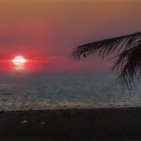 Одинокий рыбак на закате :: AZ east3