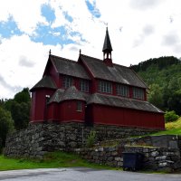 Новая церковь в Боргунде (Норвегия) :: Nina Streapan Новая церковь в Боргунде (Норвегия) :: Nina Streapan